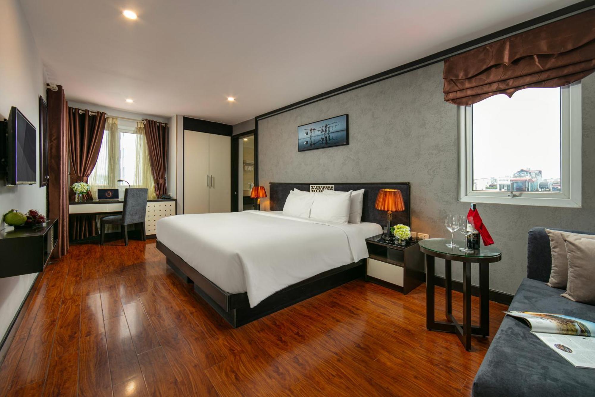 Hanoi La Palm Premier Hotel & Spa Exteriör bild