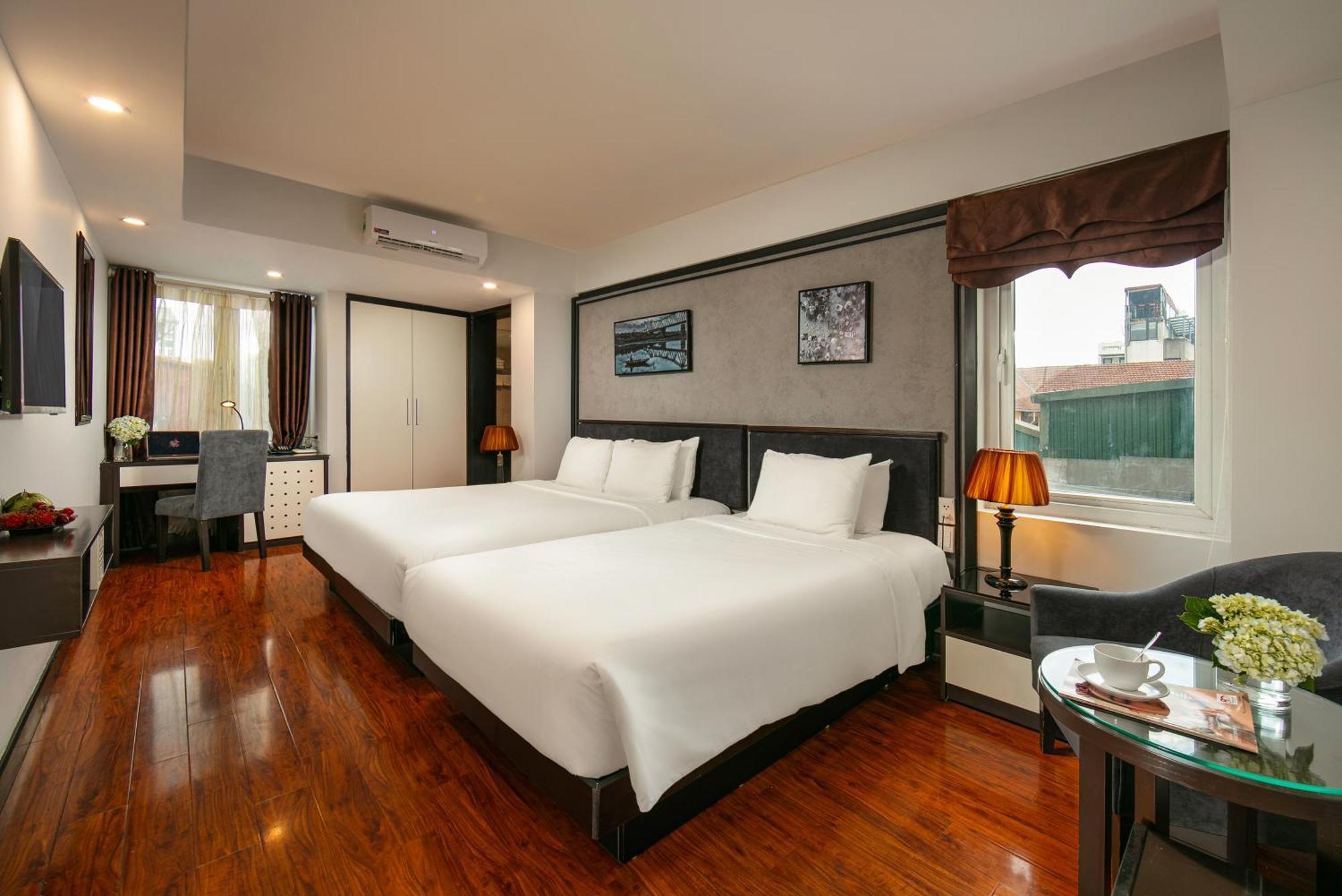 Hanoi La Palm Premier Hotel & Spa Exteriör bild