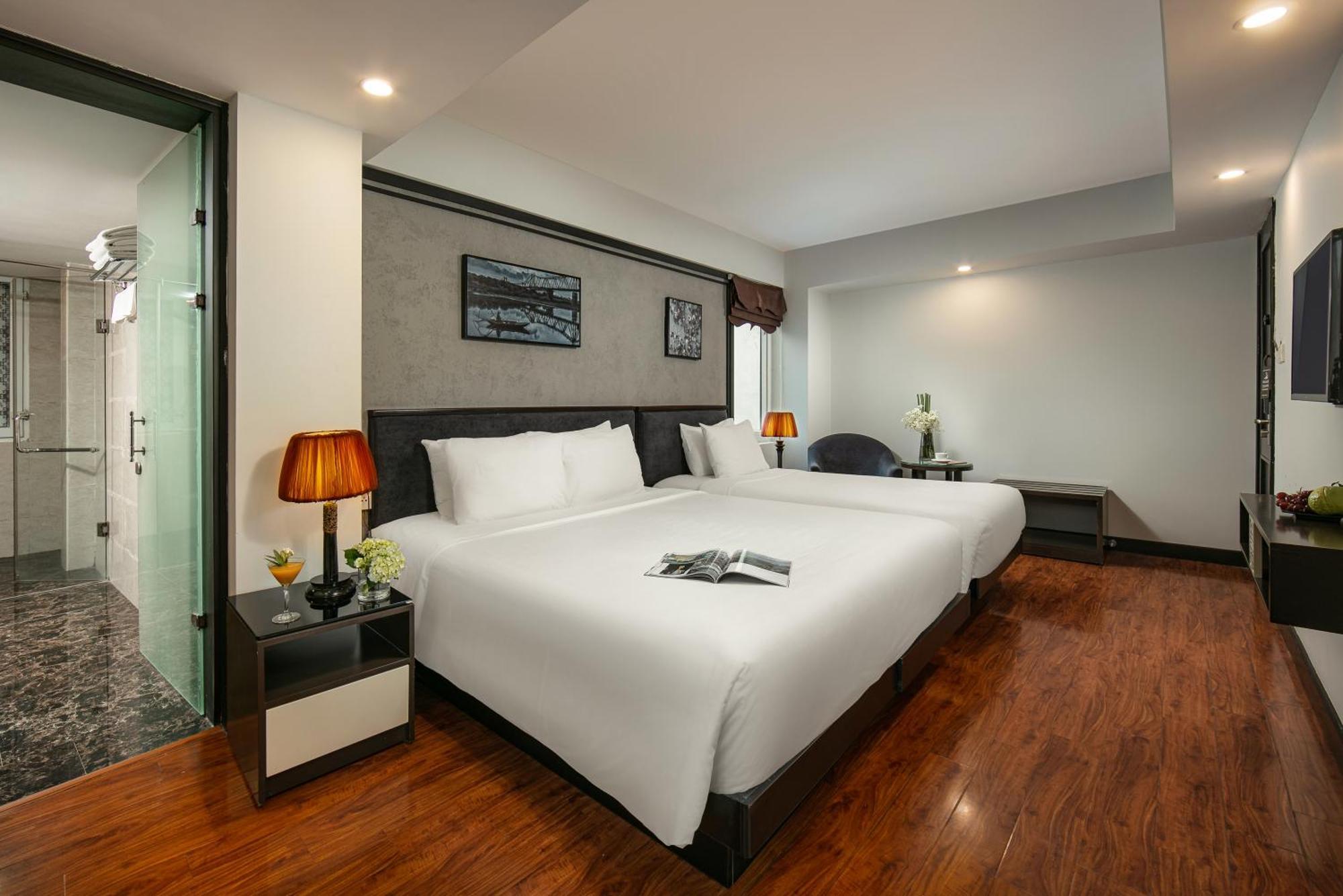 Hanoi La Palm Premier Hotel & Spa Exteriör bild