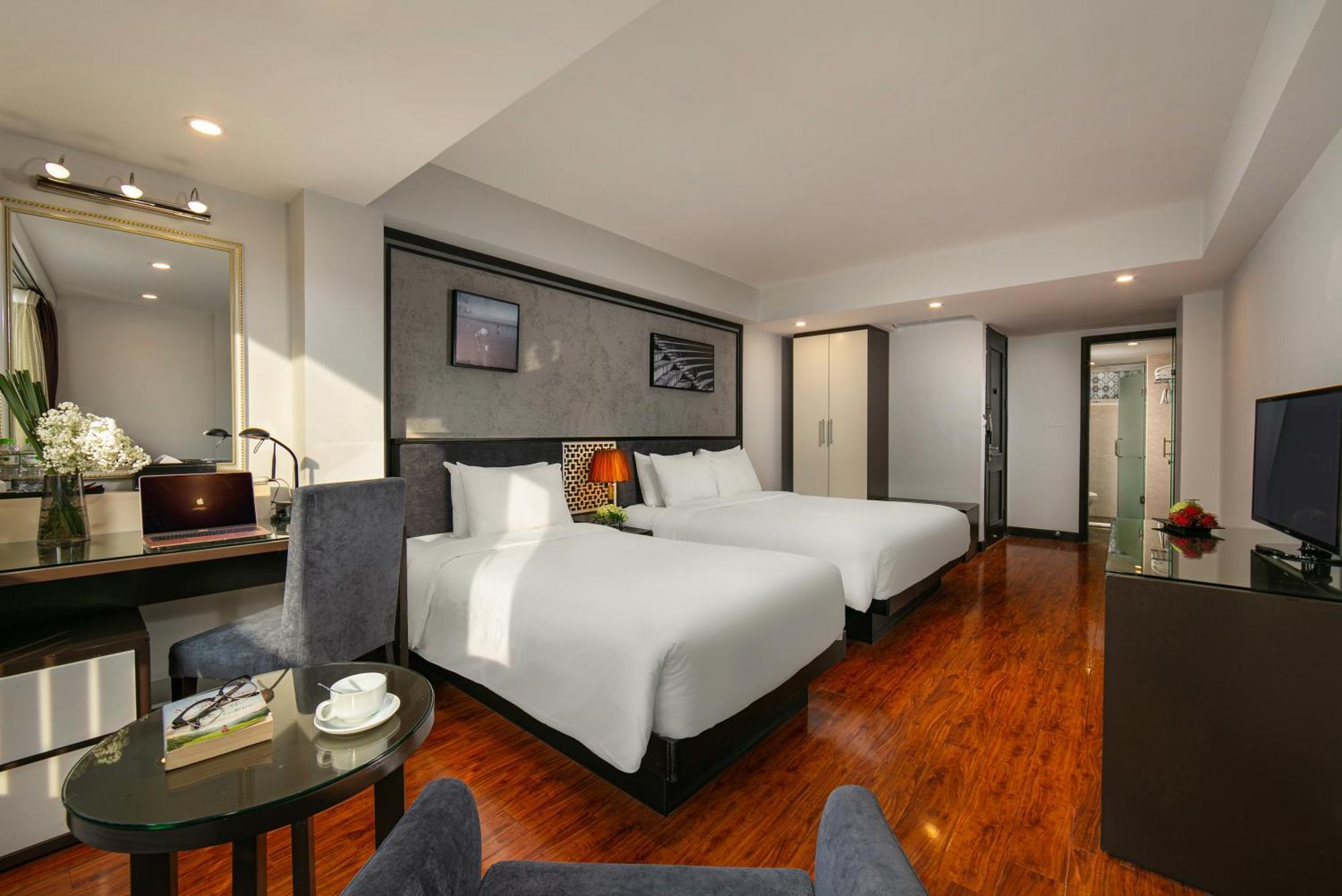 Hanoi La Palm Premier Hotel & Spa Exteriör bild