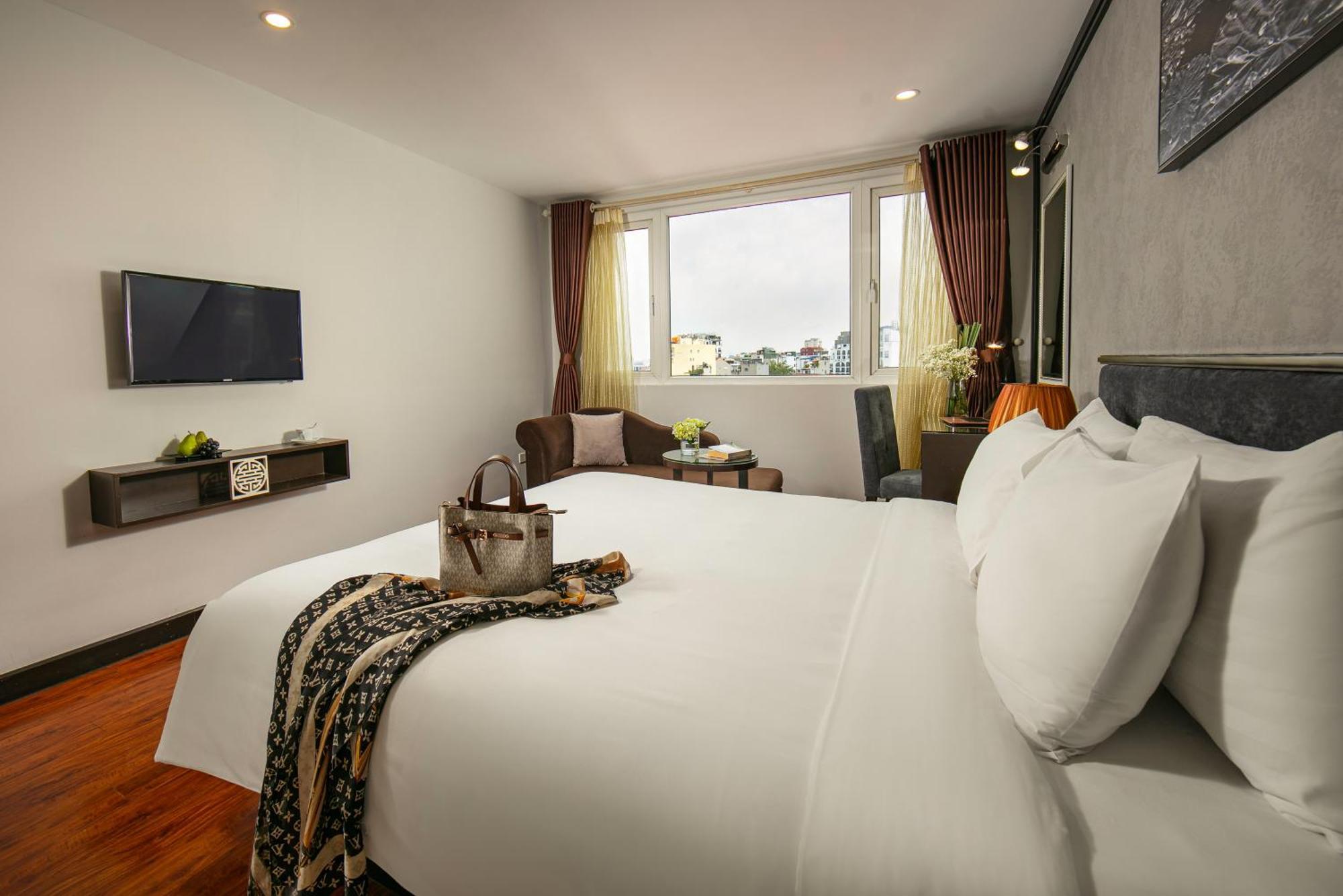 Hanoi La Palm Premier Hotel & Spa Exteriör bild